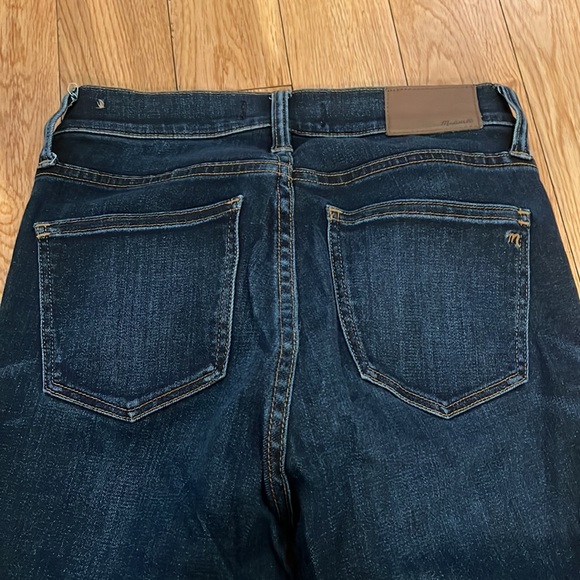 Womens madewell 9in skinny high waist dark wash jeans size 26 - Picture 4 of 4